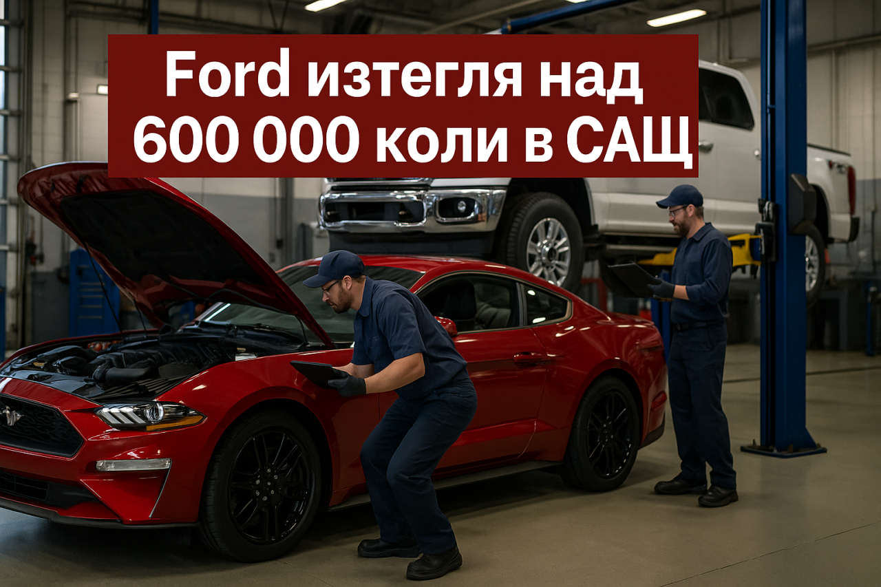 Ford достига 120 сервизни кампании, а годината още не е приключила