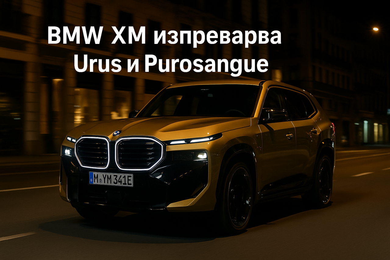 BMW XM изпревари съперниците