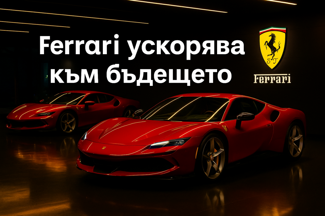 Ferrari ще представи 20 нови модела до 2030 година