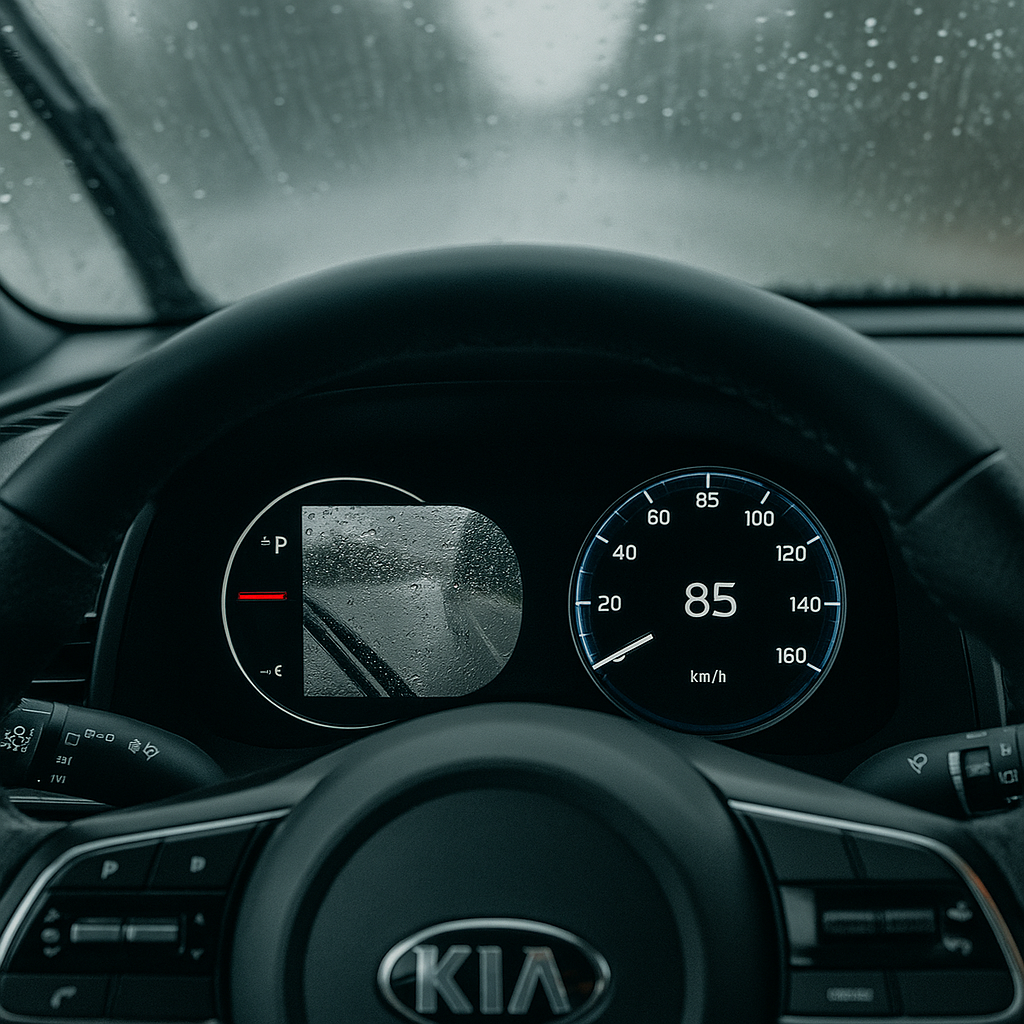 Няколко капки дъжд са достатъчни, за да обезсмислят най-умната функция на Kia