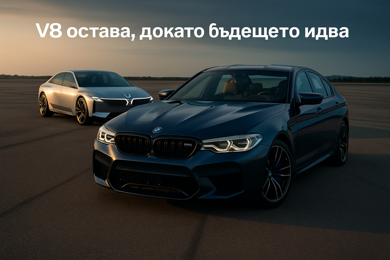 BMW отчита рекордни продажби на V-8 двигатели през миналата година