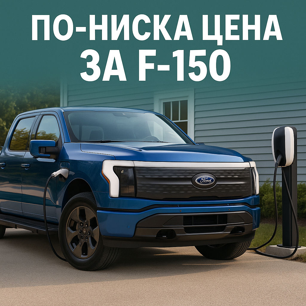 Ford намалява цената на F-150 Lightning