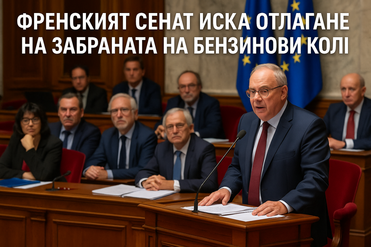 Франция настоява за отлагане на забраната за продажба на нови бензинови автомобили след 2035 г.