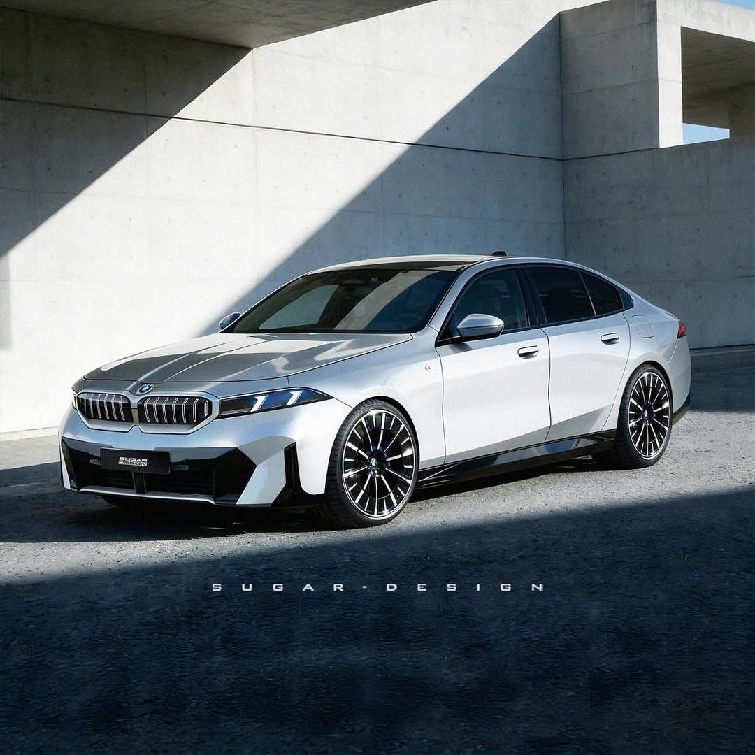 BMW 5 изглежда като луксозна Skoda?