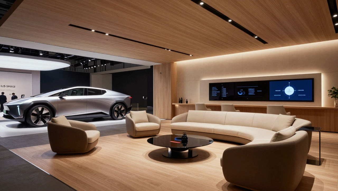 Sharp LDK+: миниван, който превръща колата в мобилен хол