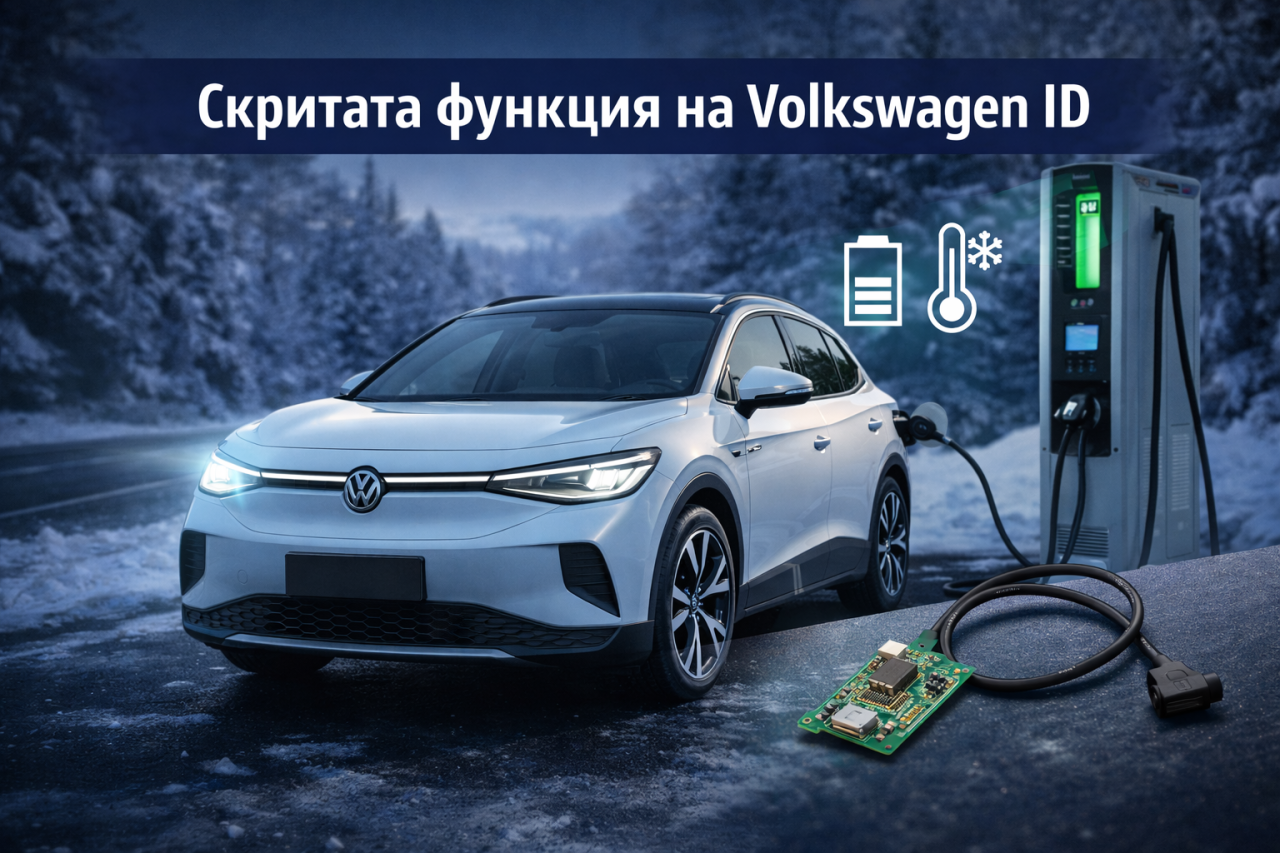 По-бързо DC зареждане чрез предварително загряване на батерията при Volkswagen ID.4