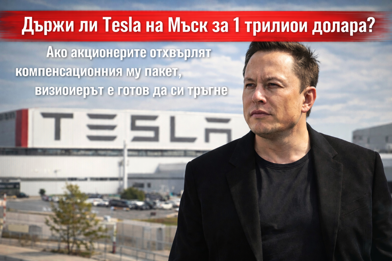 Илон Мъск може да напусне Tesla – акционерите решават за $1 трилион