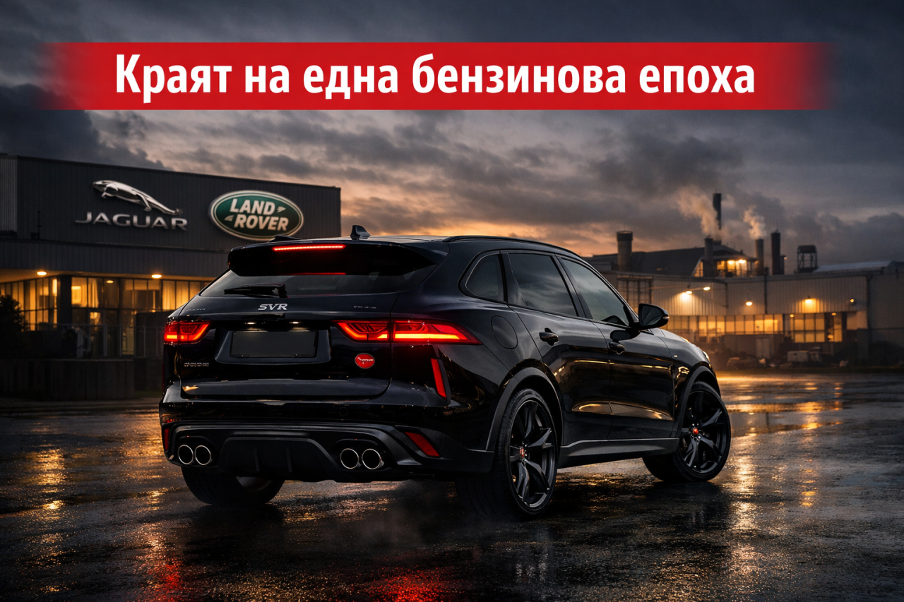 Jaguar се сбогува с двигателите с вътрешно горене