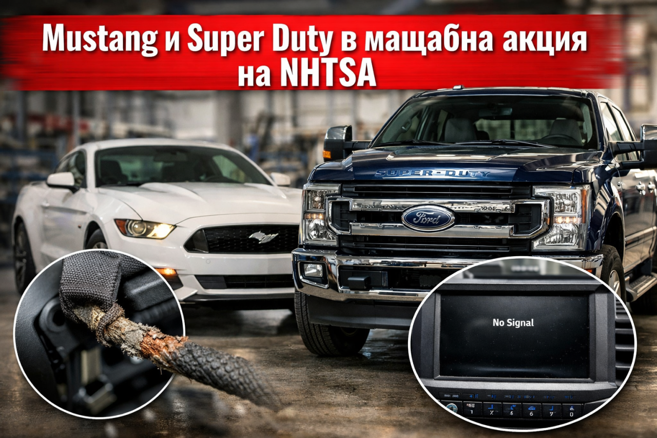 Ford изтегля 625 000 автомобила в САЩ