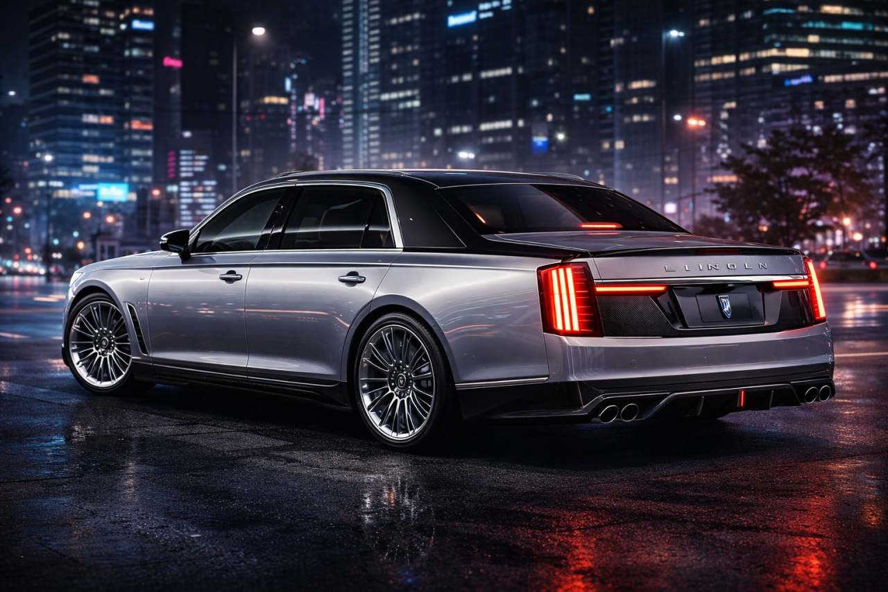 Lincoln Town Car се завръща виртуално като ретро-модерен седан