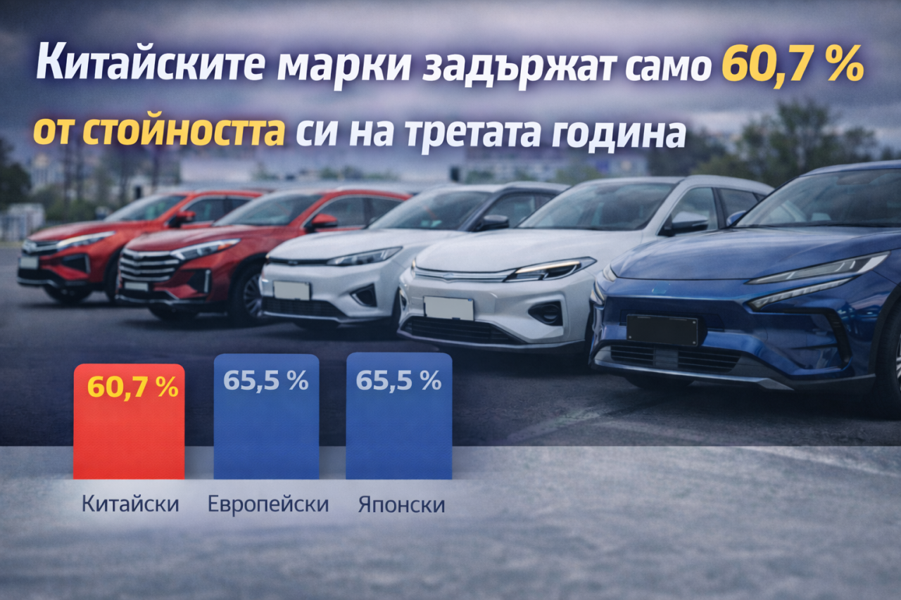 Защо китайските автомобили се обезценяват по-бързо
