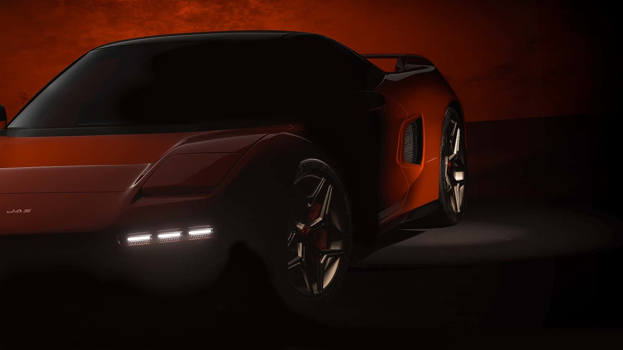 Pininfarina и JAS възраждат класическия Honda NSX с V6 и ръчна скоростна кутия