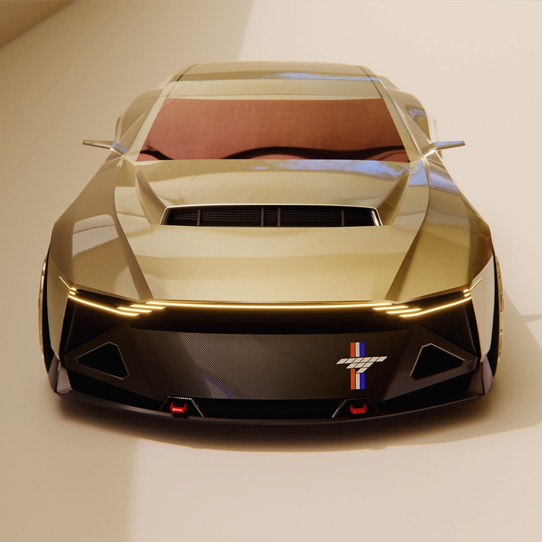 Футуристичният Ford Mustang #00 изглежда готов за 2030-те години