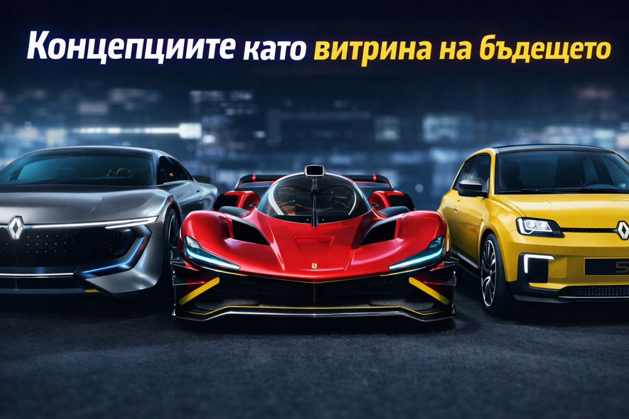 Какво представлява концептуалният автомобил