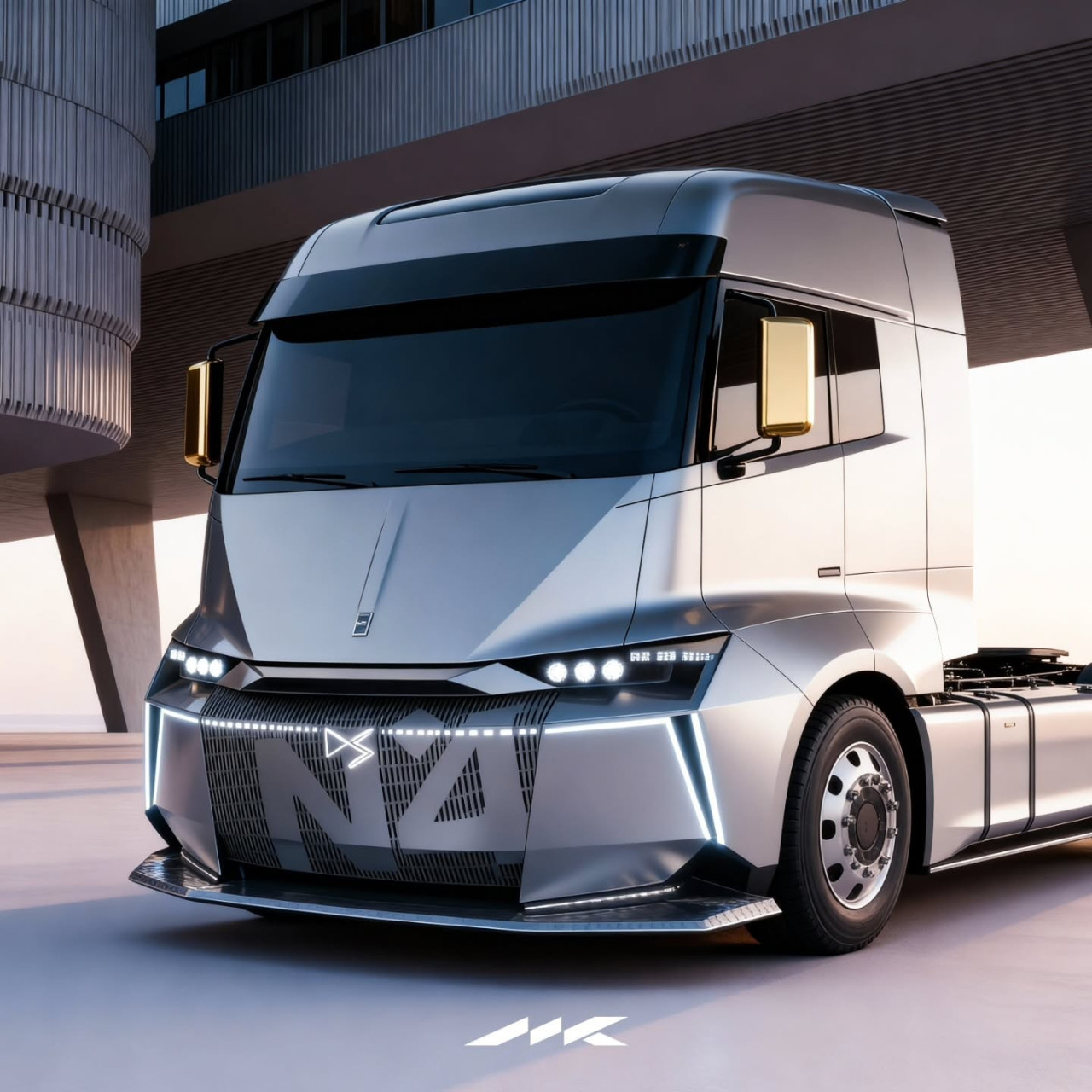 Виртуален DS камион: как би изглеждала марката в света на тежкотоварните превози