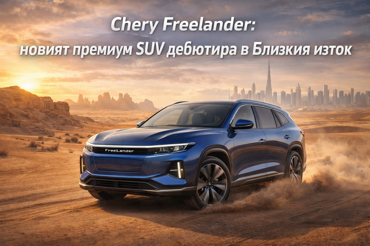 JLR и Chery стартират новата марка Freelander в Близкия изток през 2026 г.