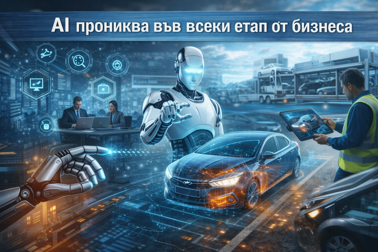 Как изкуственият интелект и автоматизацията променят автомобилното ремаркетиране
