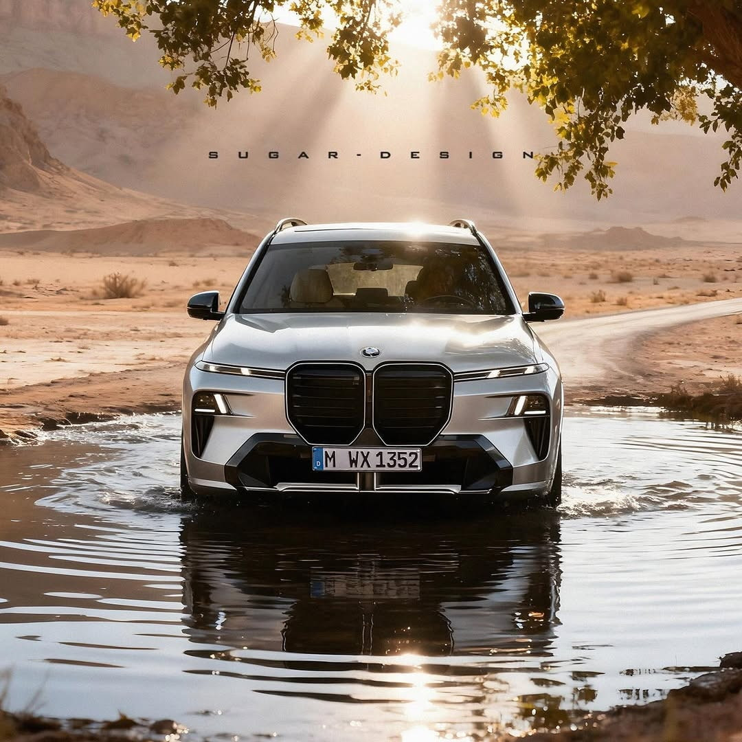 BMW X7: реалистични CGI кадри показват бъдещия флагмански SUV