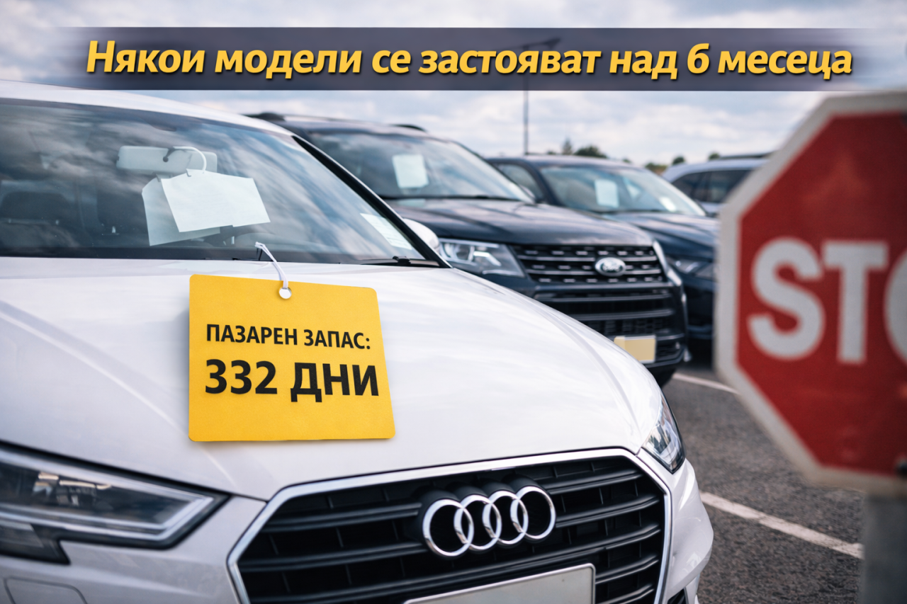 Най-бавно продаващите се автомобили за 2025 г.