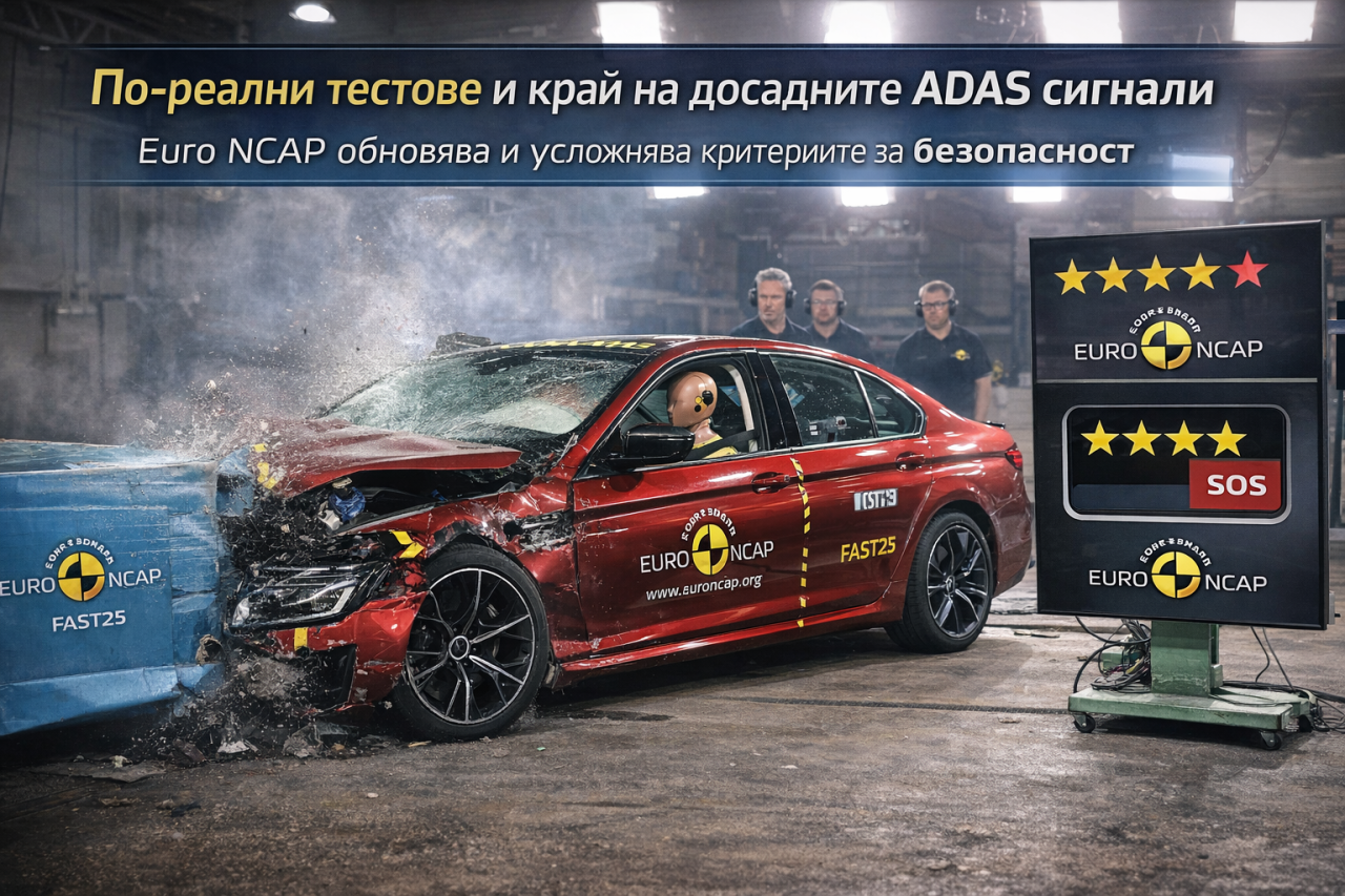 Euro NCAP въвежда мащабна реформа