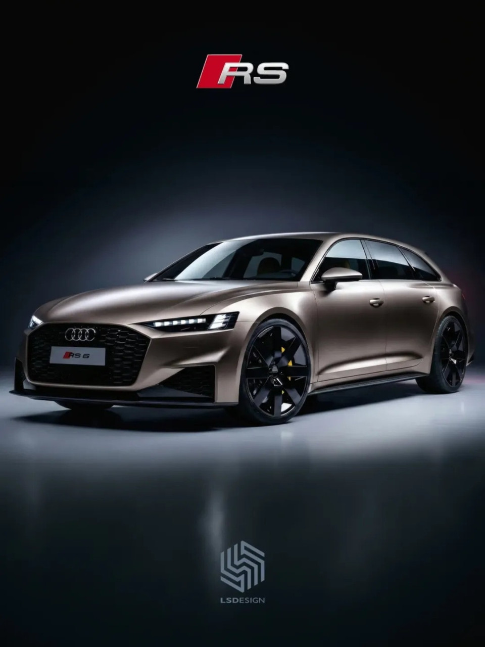 Нов рендър на Audi RS 6 Avant Concept насочва вниманието към бъдещия стил на марката