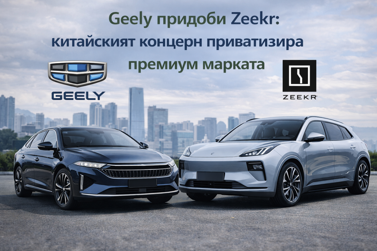 Geely завърши придобиването на Zeekr и сваля марката от NYSE