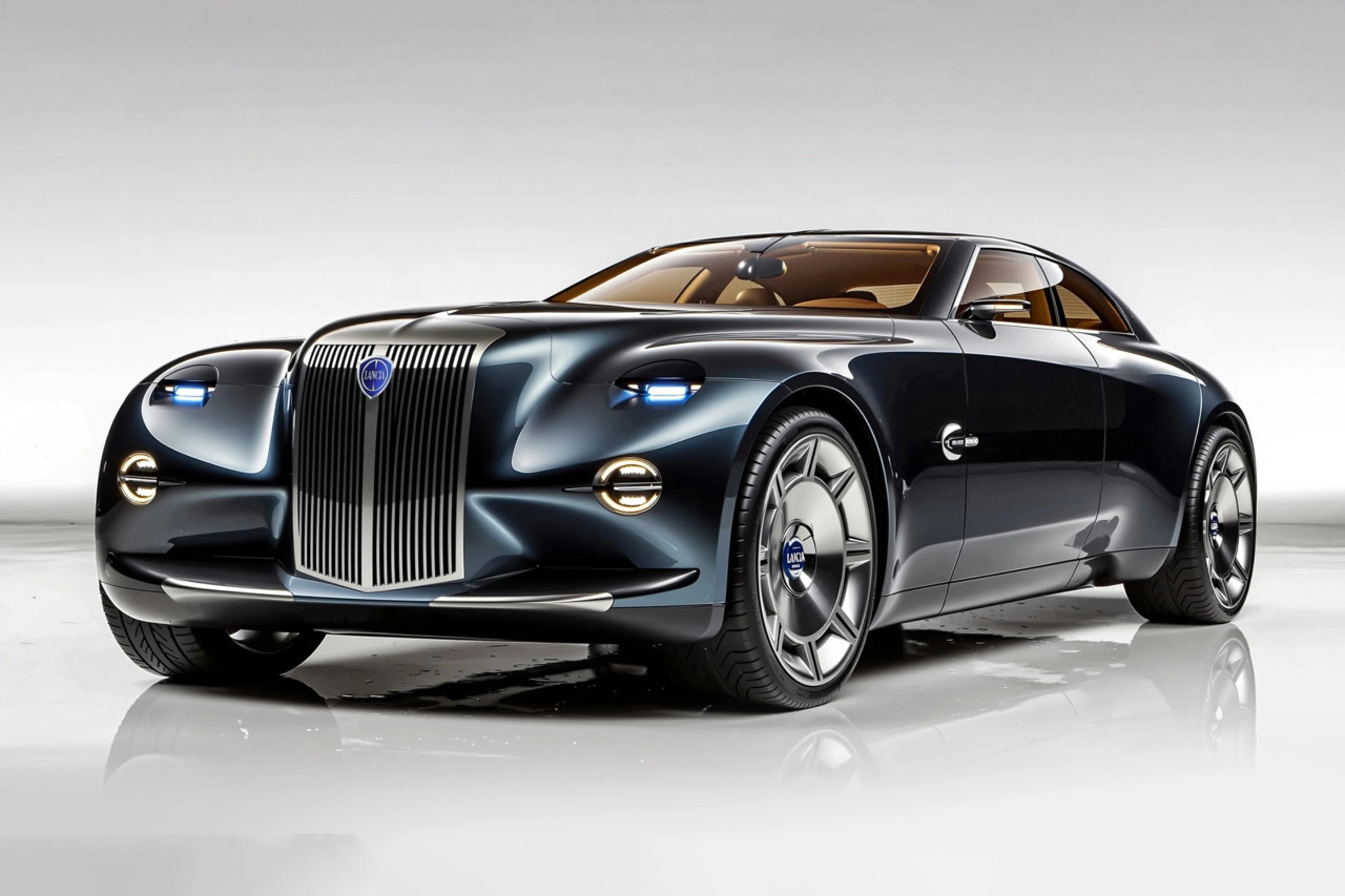 CGI визии за неокласически седан връщат Lancia на дневен ред