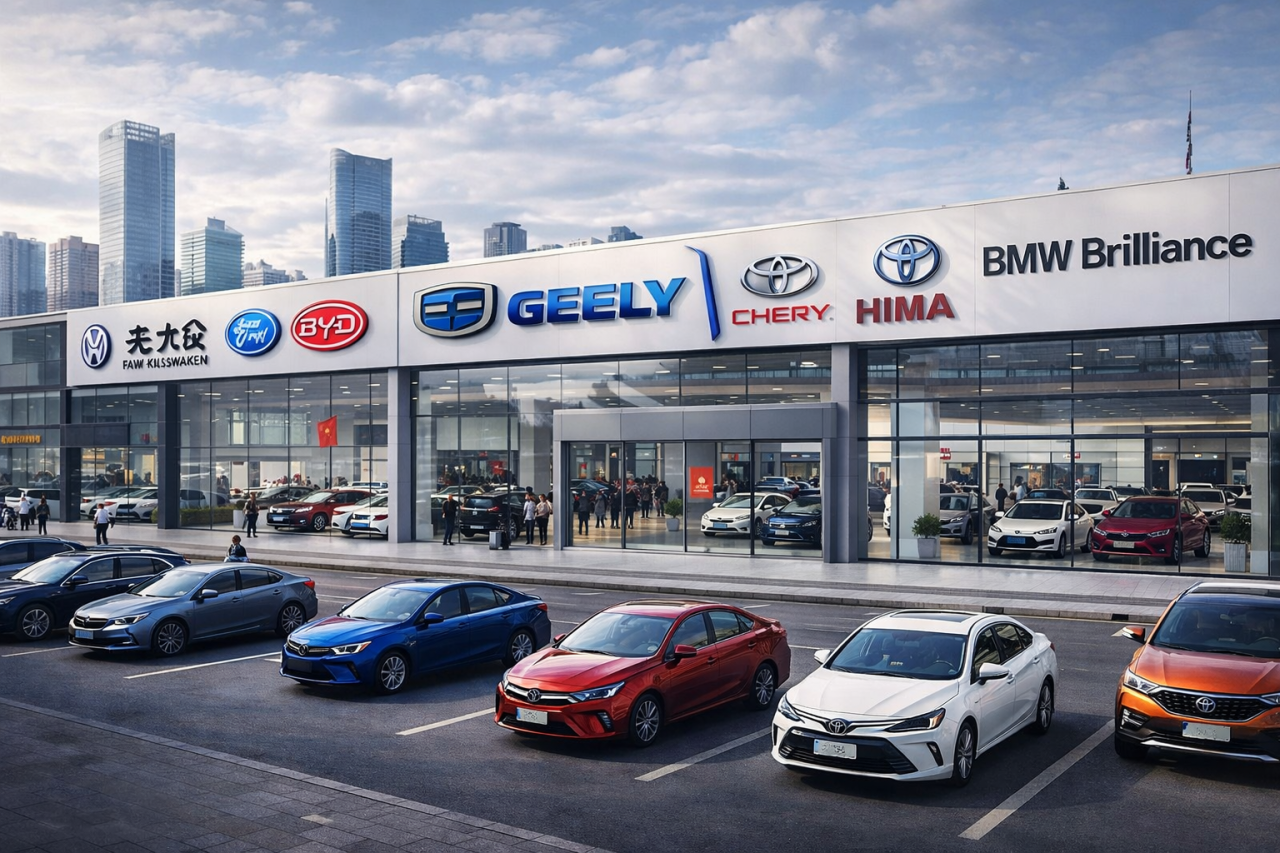 Geely изпревари BYD по продажби на леки автомобили в Китай през януари 2026 г.