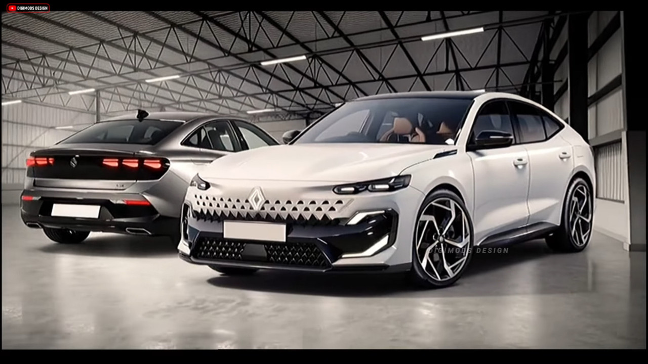 Новият Renault Talisman оживява само като CGI с по-ексцентричен дизайн