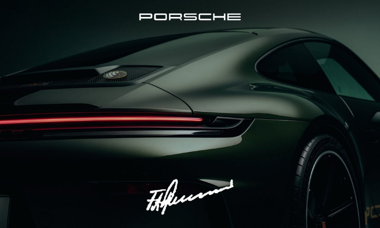 Porsche 911 GT3 90 F. A. Porsche с почит към дизайнера