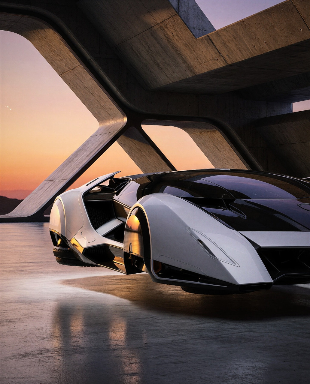 Концепт за летящ Lamborghini е създаден като CGI визия във вселената на Blade Runner