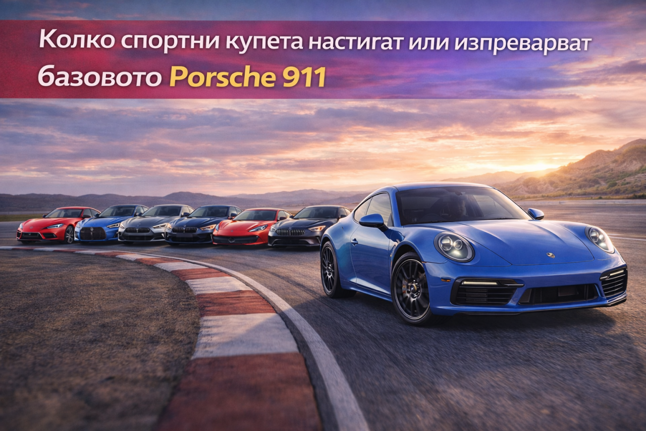 10 купета, които могат да се мерят с Porsche 911 Carrera на писта