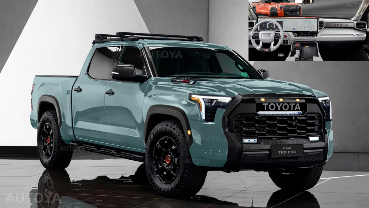 2027 Toyota Tundra TRD Pro се появи преждевременно с фейслифт, но само виртуално