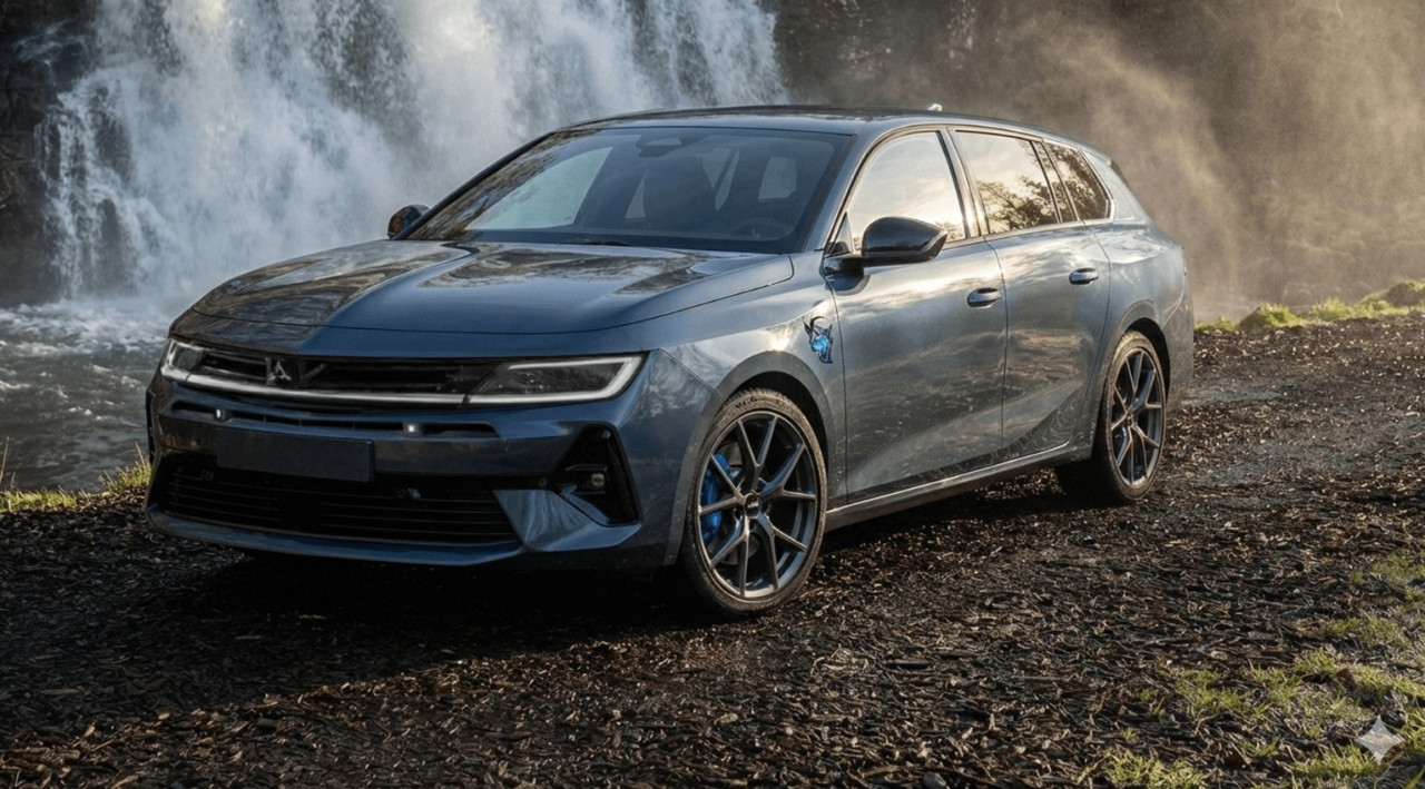 CGI проект за 2027 Dodge Magnum SRT BlueEye връща името Magnum с хибриден Hemi