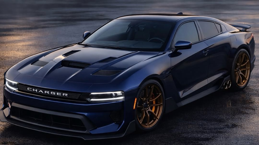 Аналогов четириврат Charger в CGI визия залага на HEMI V8