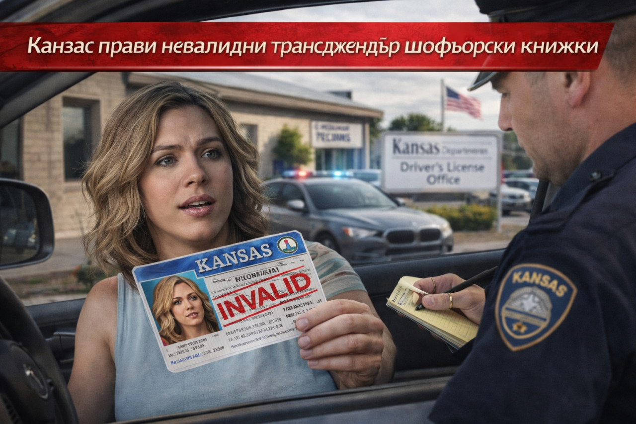 Канзас обяви за невалидни шофьорски книжки с пол, различен от този при раждане