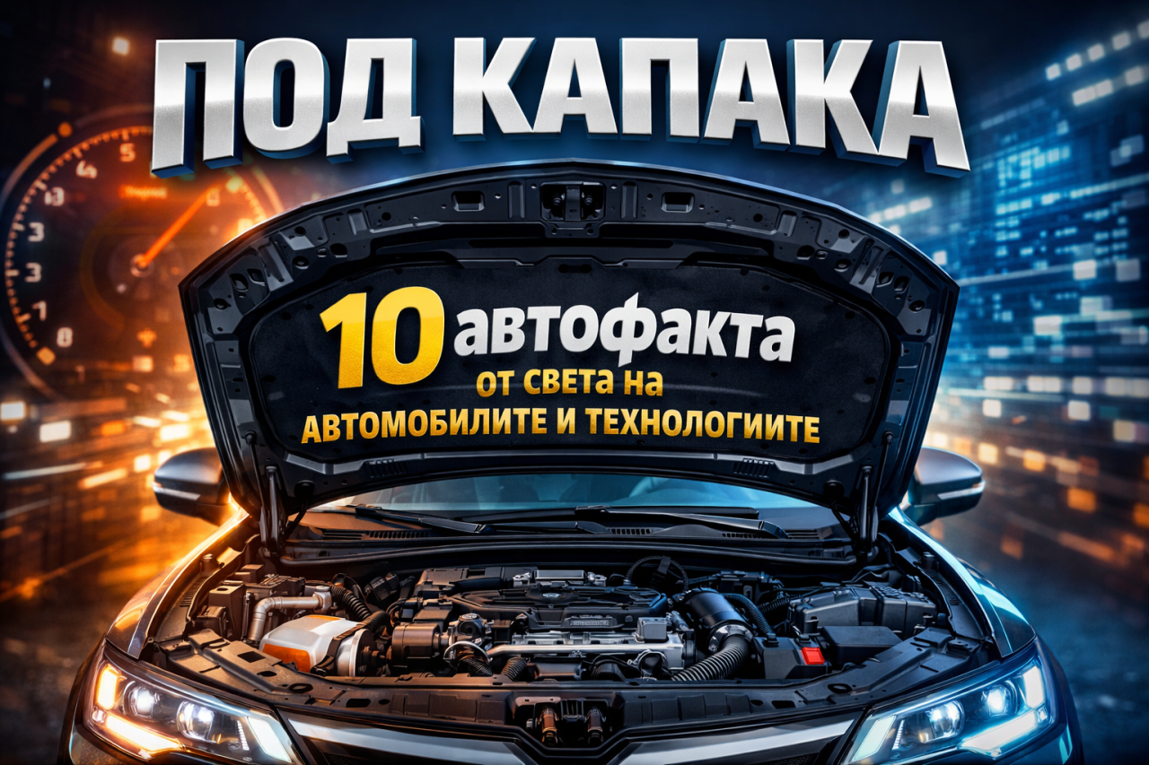 Под Капака: 10 автофакта, които движат индустрията – Трето издание