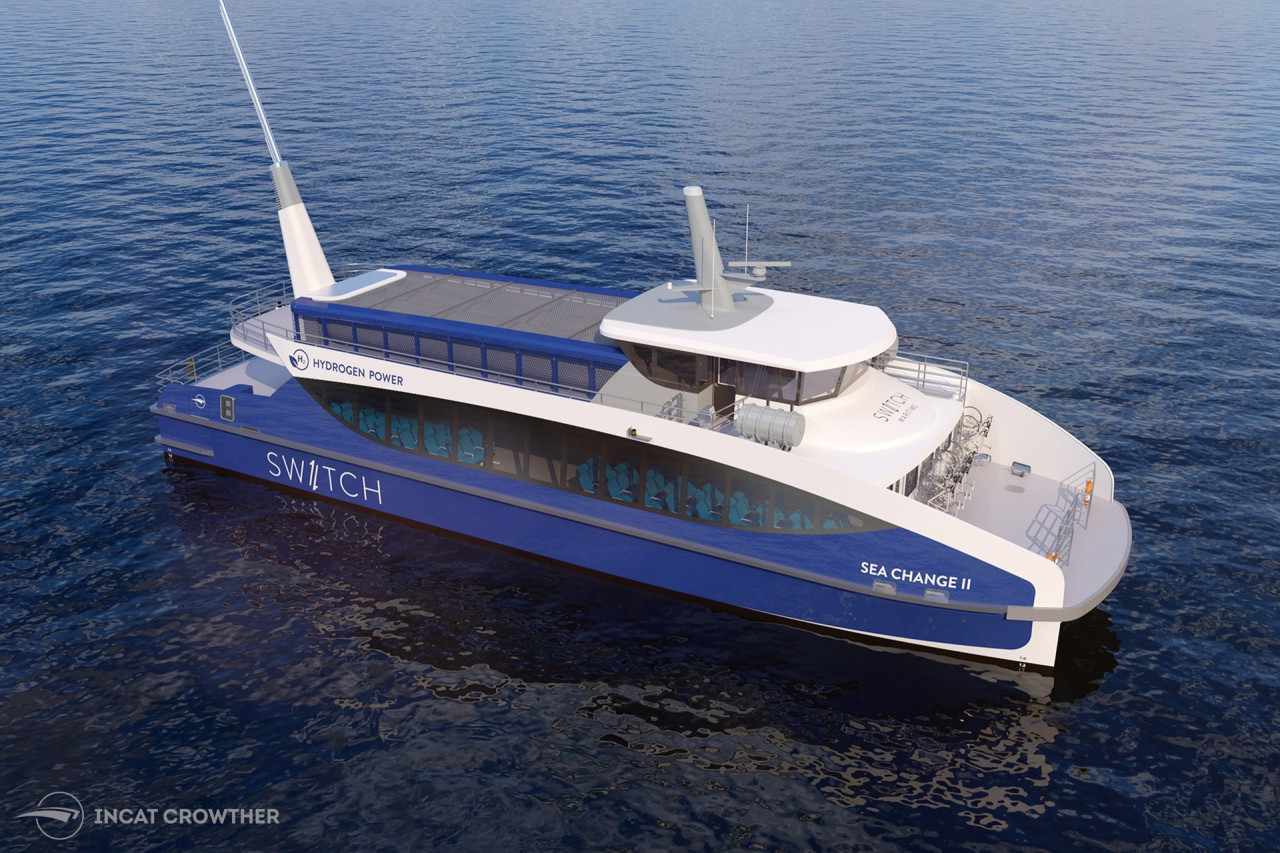 Първият водородно-електрически бърз ферибот за Ню Йорк вече е в разработка