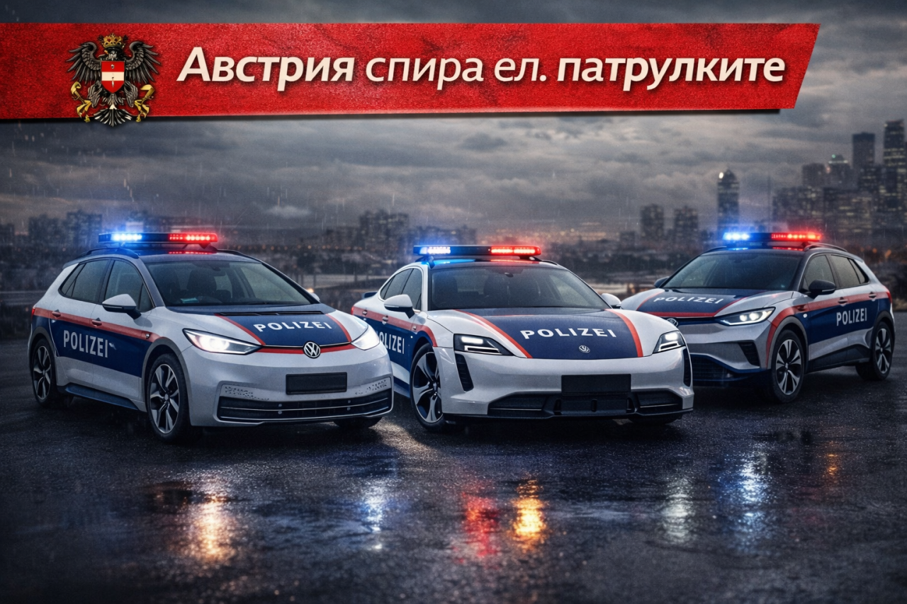 След тест австрийската полиция спира електромобилите от патрулите
