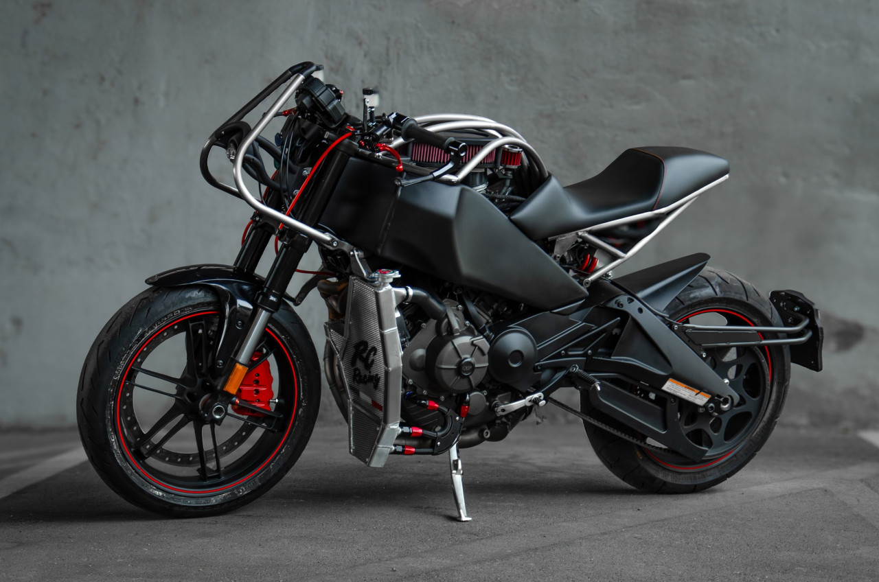 FTG Moto превръща Buell 1125CR в тръбна стоманена машина с ново лице