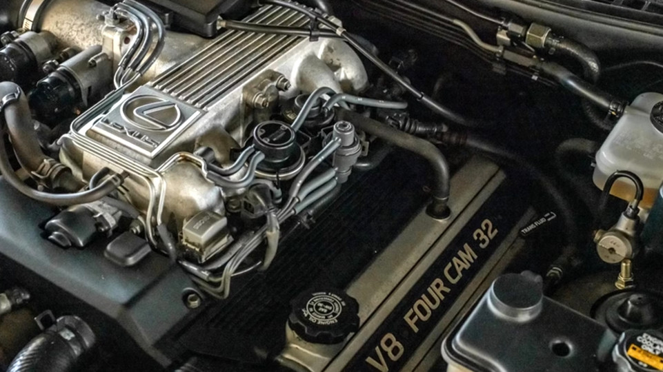 Toyota V8, който изкара Lexus LS 400 до 1,6 млн. км