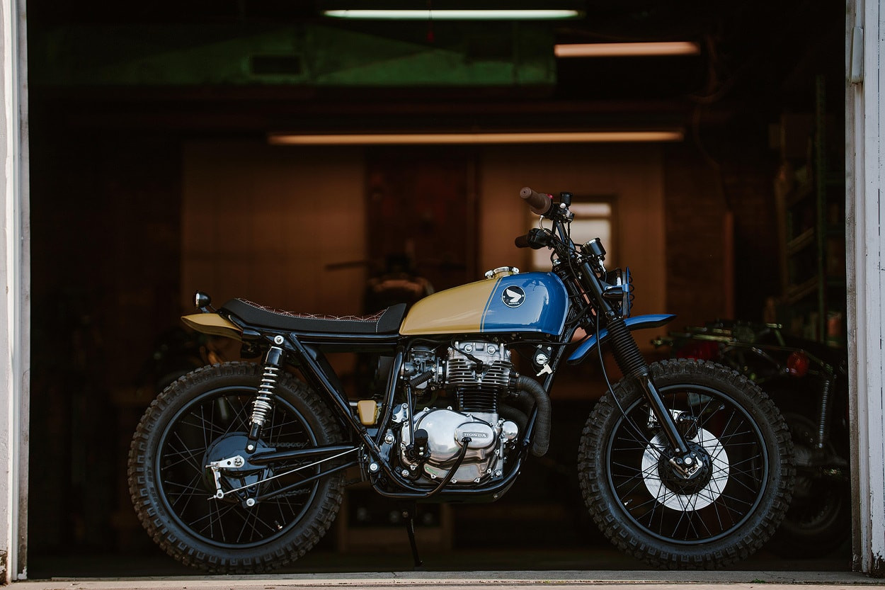 Honda CB360 „Tuna“ превръща класика от 1975 г. в модерен скрамблър