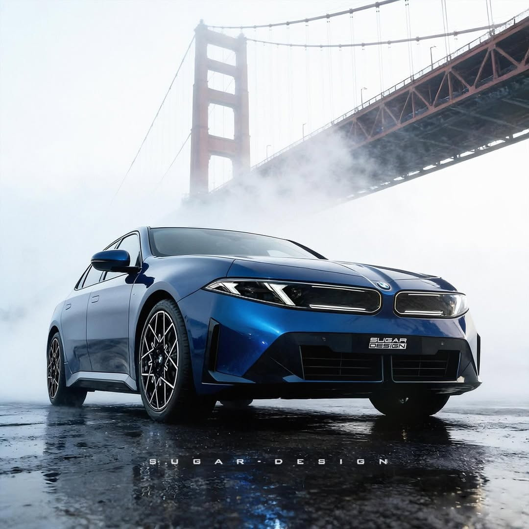 Новият BMW i3 (2027) се появи в рендъри по шпионски снимки