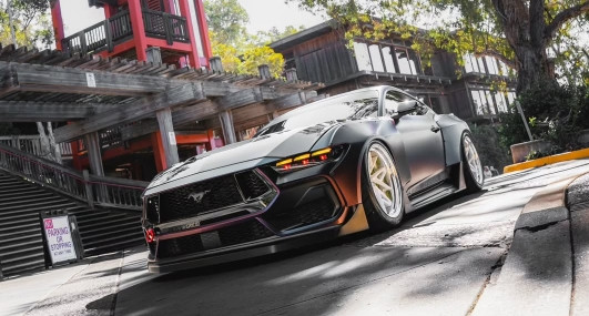 Pandem представя широки бодикитове за новия Ford Mustang S650