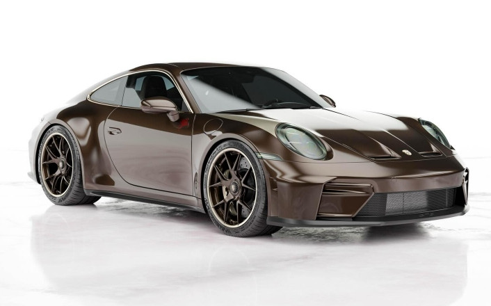 Рядка „Macadamia“ визия на дигитален 2026 Porsche 911 GT3 Touring Sonderwunsch впечатлява феновете