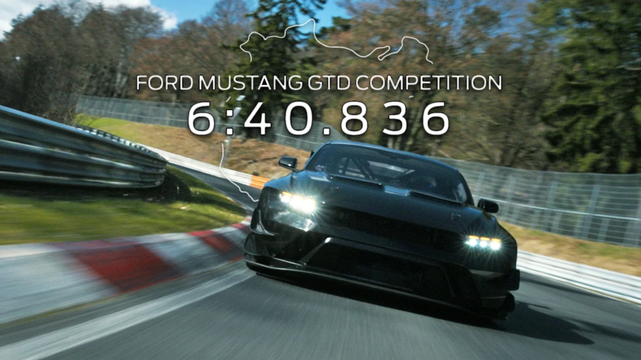Ford Mustang GTD Competition с 6:40 на Нюрбургринг