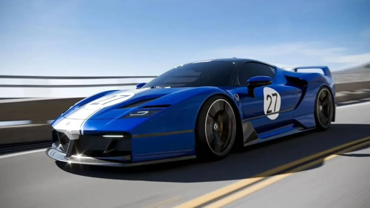 Venuum V40 смесва модерния SF90 с духа на F40