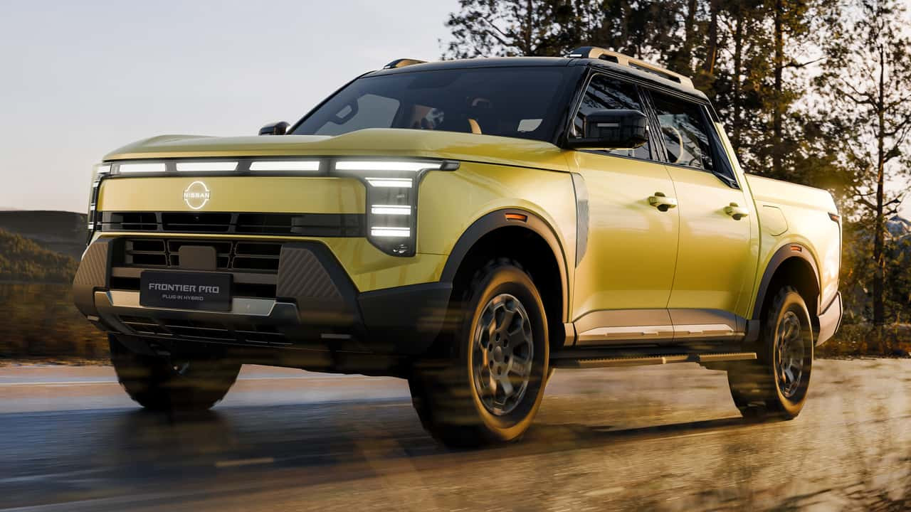 Nissan Frontier PHEV идва с 430 к.с. и 4x4 мощ