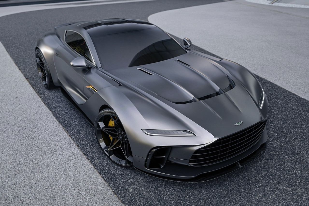 Aston Martin Ferox V12: дигитална визия за бъдещ GT