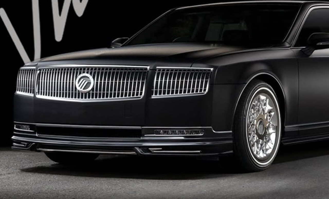 Mercury Grand Marquis се завръща като луксозен рендър